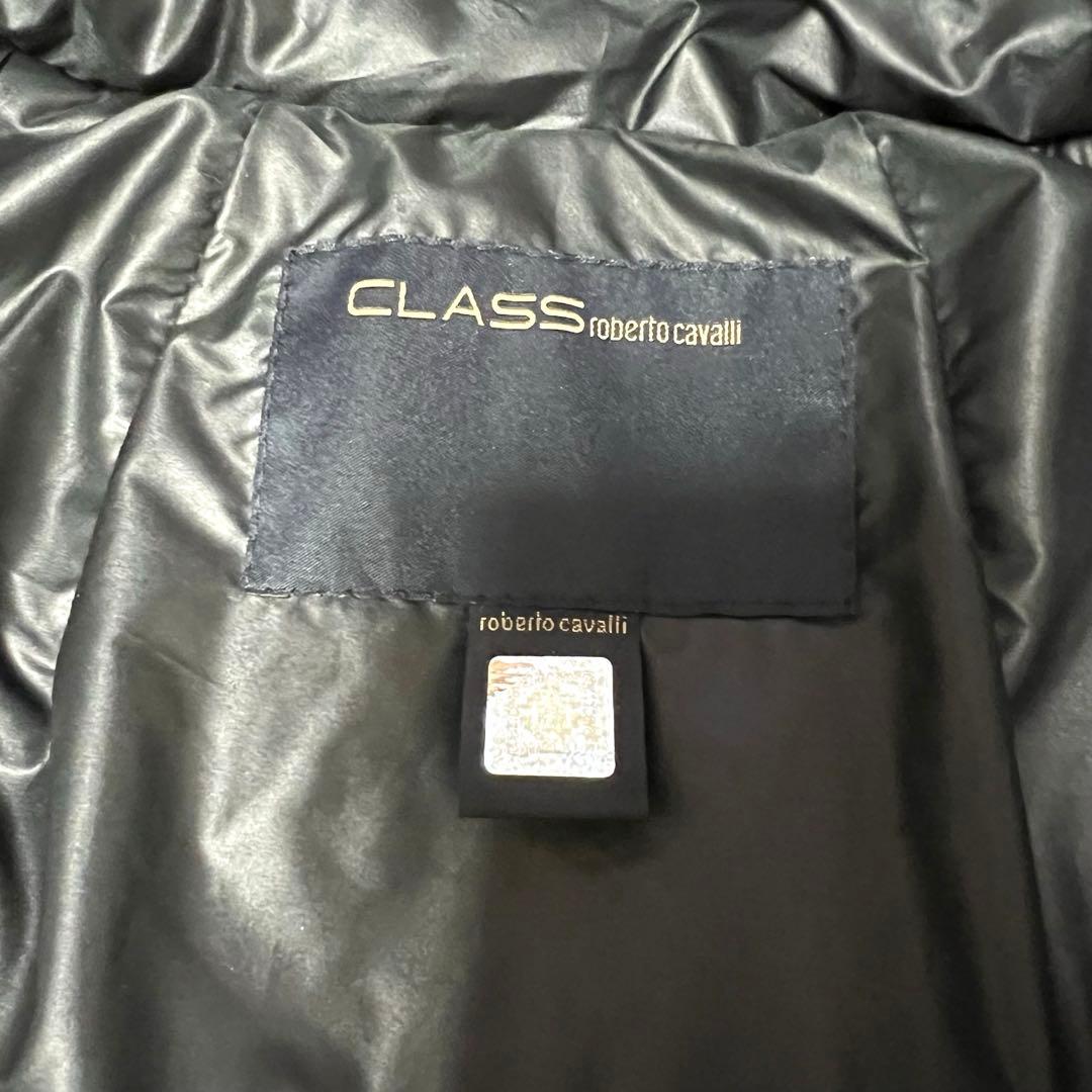 【美品✨】クラスロベルトカヴァリ★豪華2way★ファーダウンジャケット★38