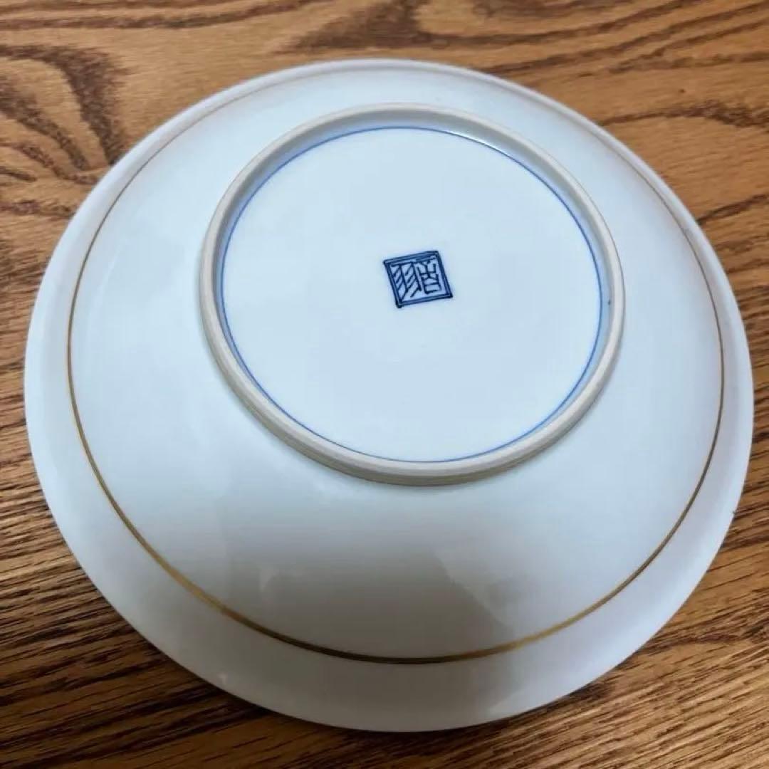 清水焼　京焼　東哉　音羽窯 6寸皿(中皿)　5枚セット