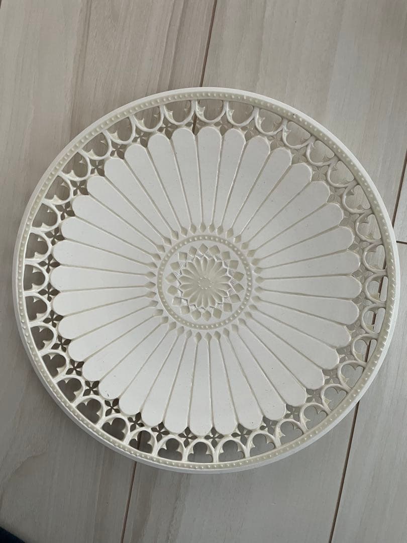 最終価格 伊藤剛俊さん 透かし彫皿 27cm