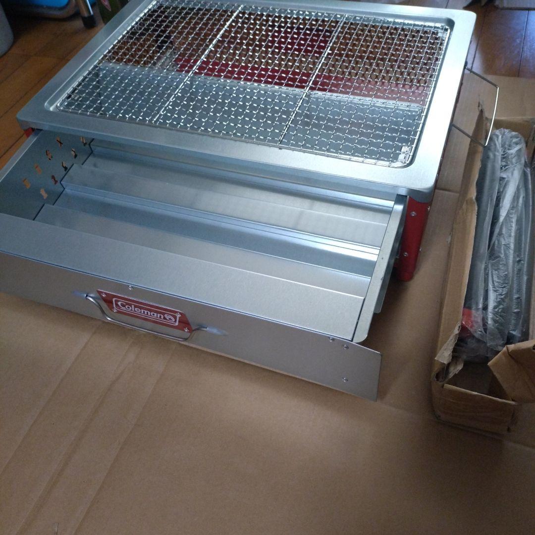 [Coleman]SLIM 4-FOLDING TABLE＆BBQグリル