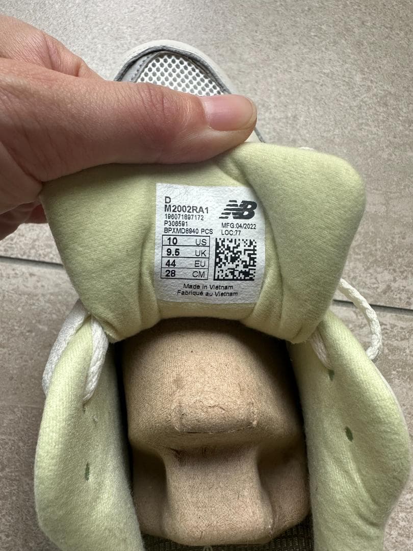 【新品タグあり】28㎝／New Balance x Auralee 2002R