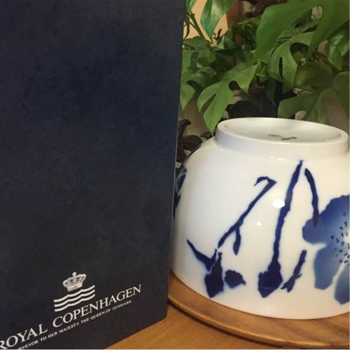 【未使用  ロイヤルコペンハーゲン  ハネマン  大鉢】