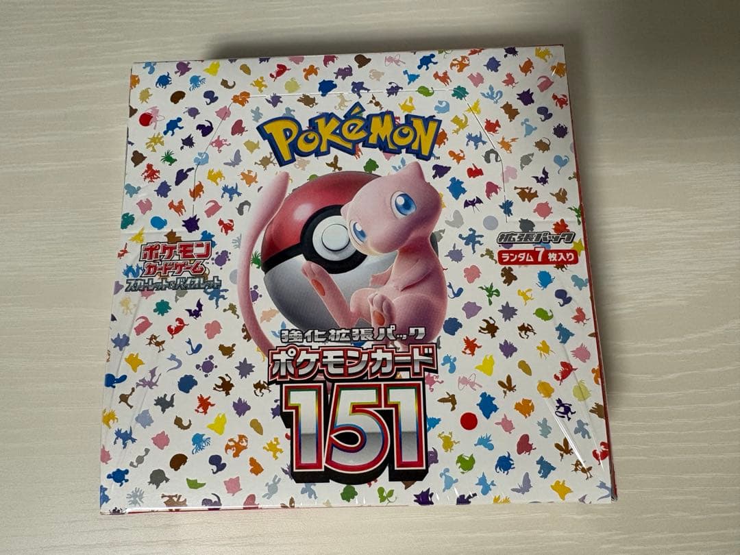 ポケモンカード151 シュリンク付き Box