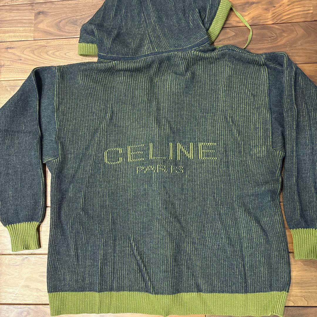 CELINE セリーヌニットパーカーレディース