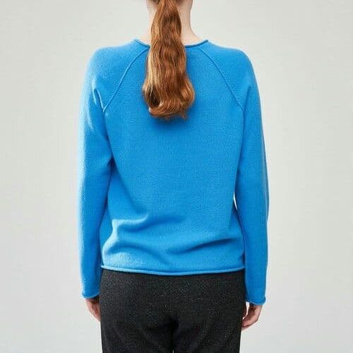 未使用 GALERIE VIE スコットランドカシミヤ クルーネックプルオーバー