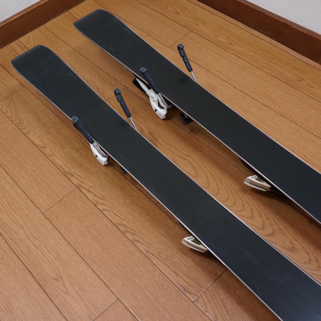 メンテ済 100cm 靴20cm ATOMIC スキーセット