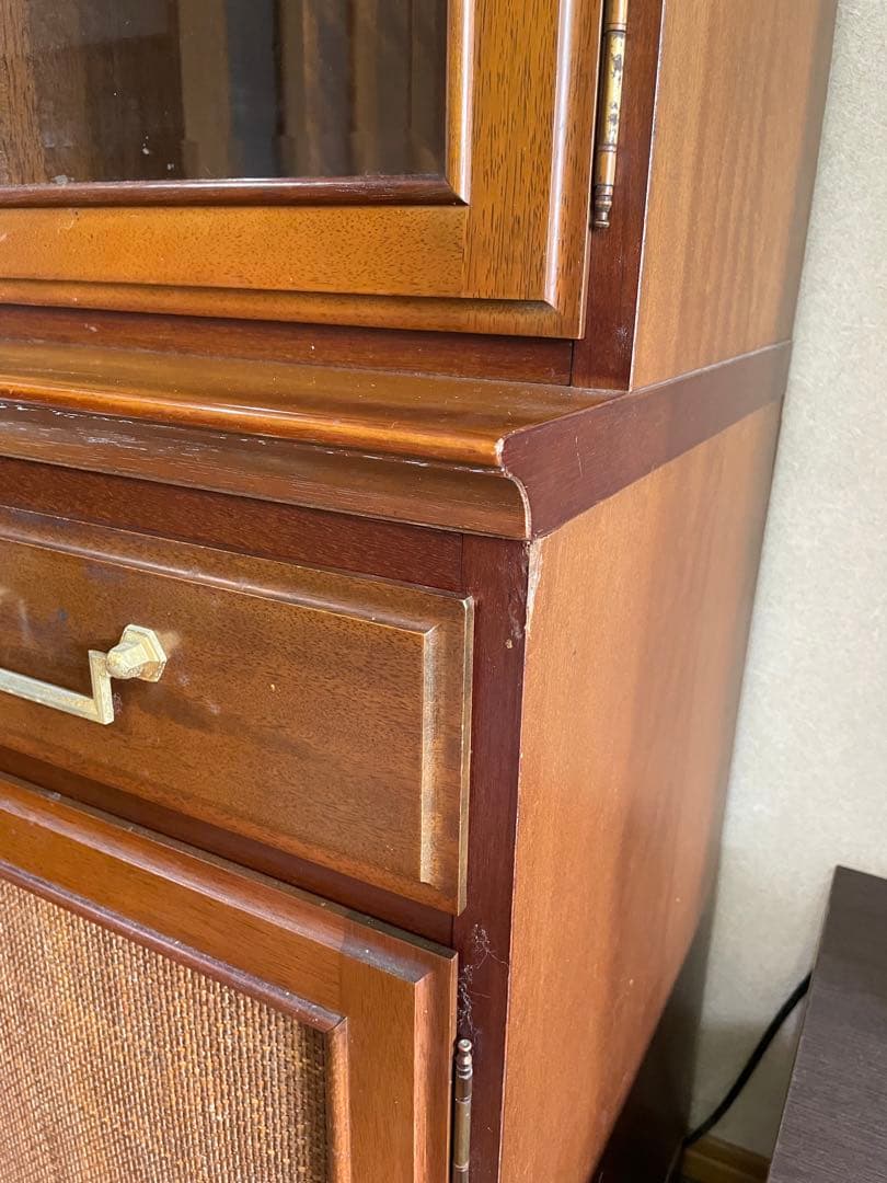 マルニ地中海シリーズ　高級食器棚　サイドボード　アンティーク家具