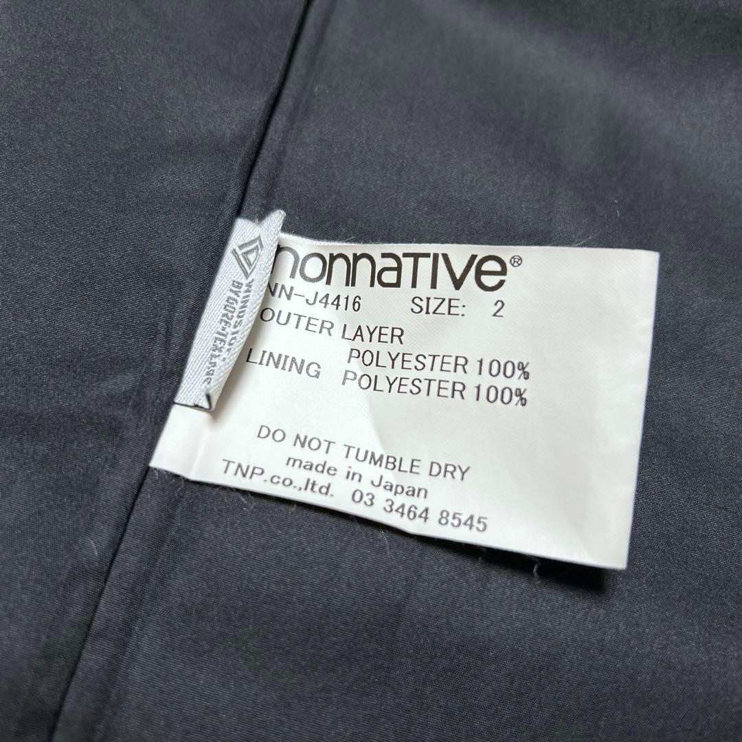 美品 1度着用 2024年 定価10万 NONNATIVE ゴアテックスコート