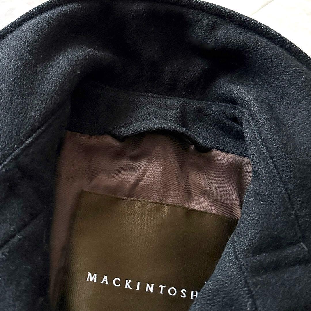 MACKINTOSH LONDON ウール ショート丈 ステンカラーコート S