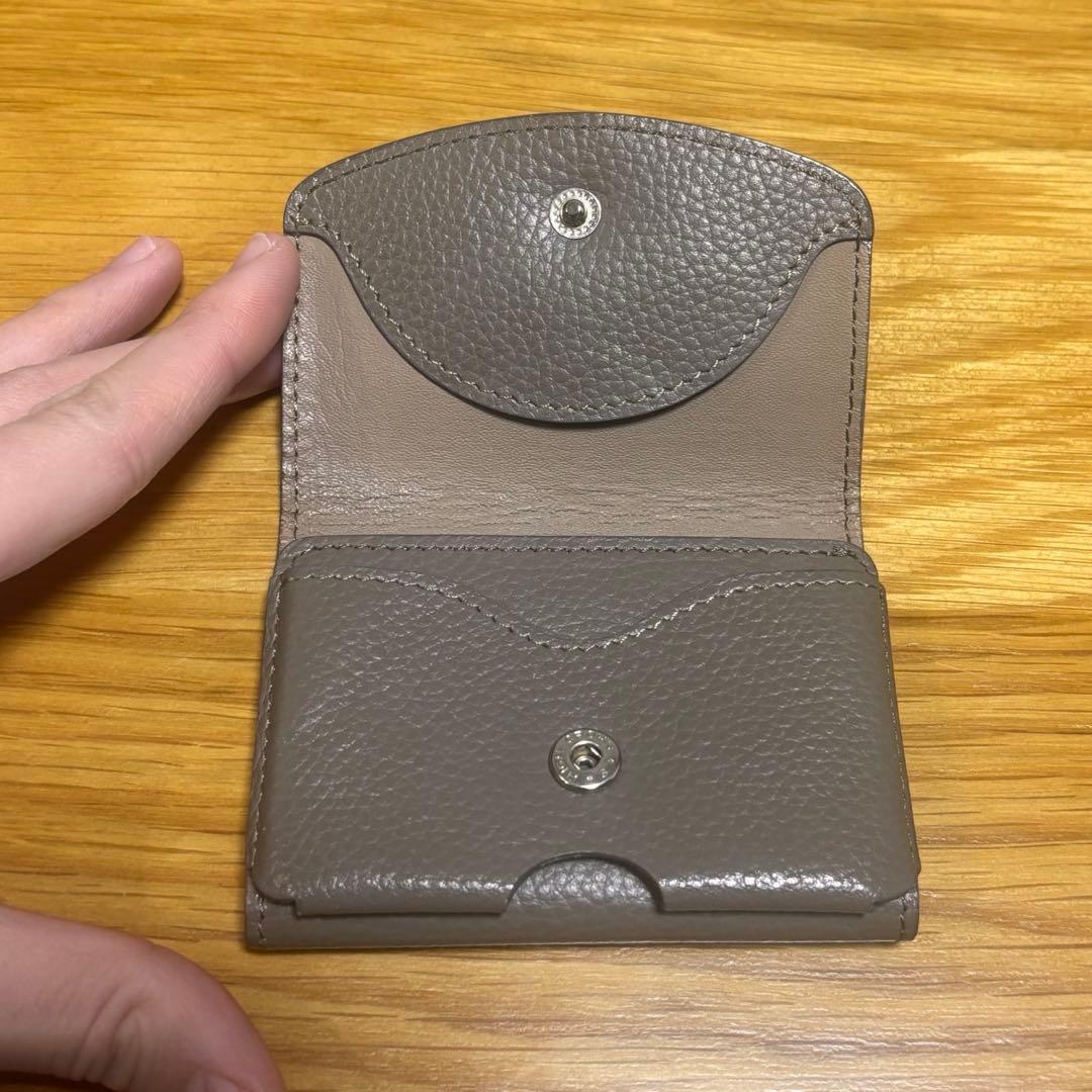 あ*ら様 Maison Sbond Amy 三つ折り財布 グレージュ