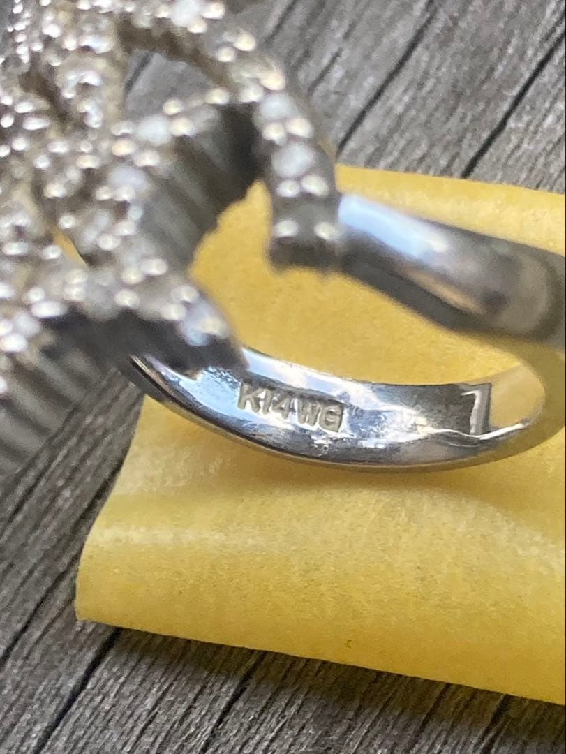 ツツミ　K14WG 指輪