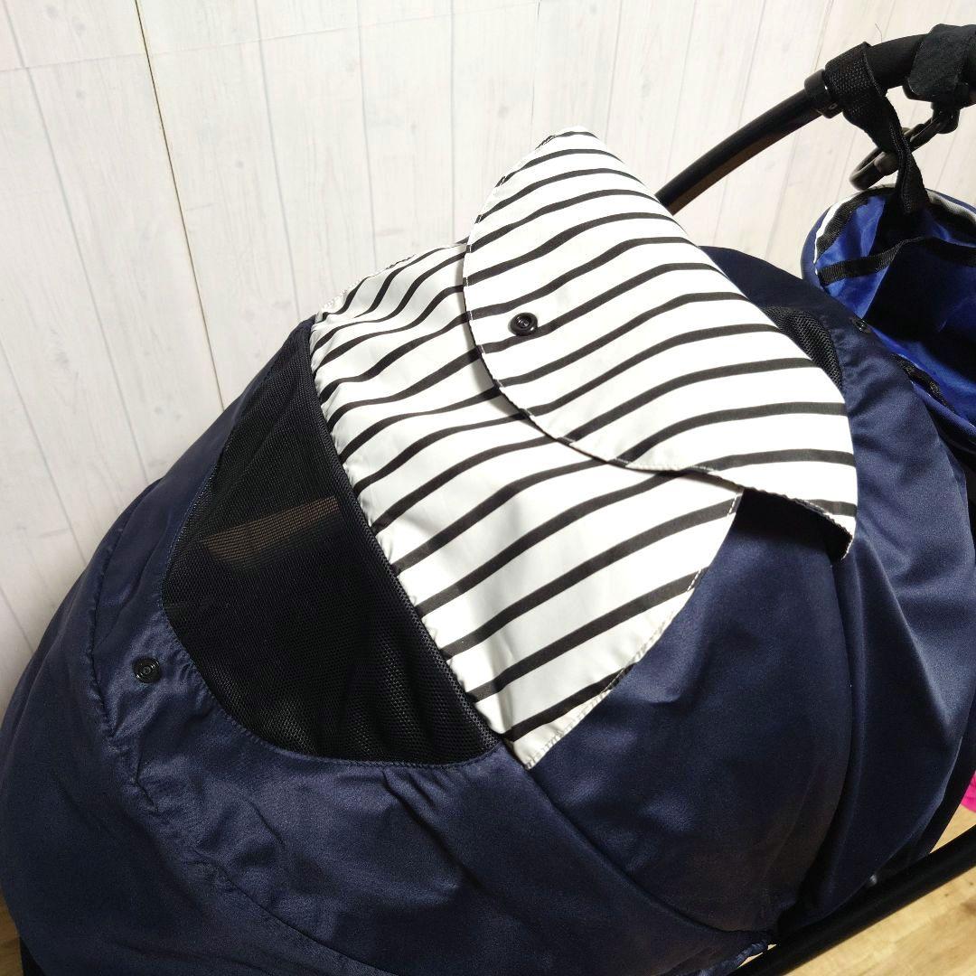 ✩美品✩ コンビ スゴカル ハンディ エッグショック ネイビー ベビーカー