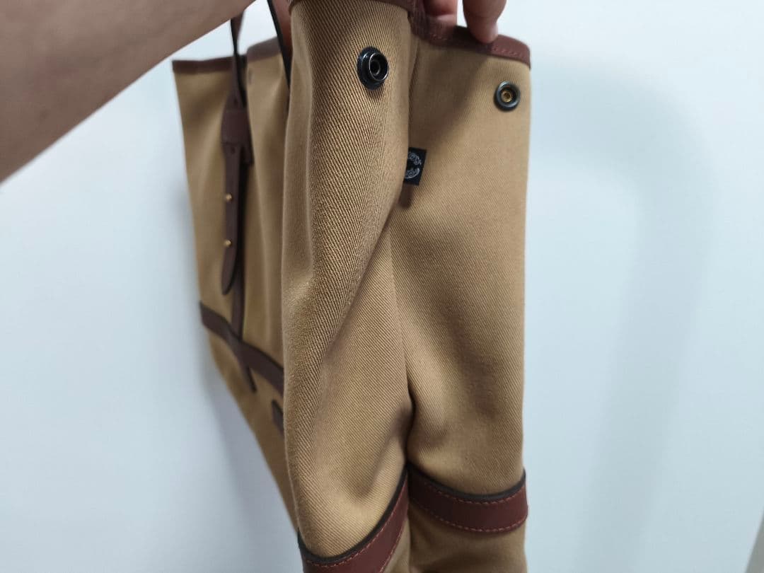 新品！CROOTS サムブラウントートバッグ ベージュ 英国製(定価65000)