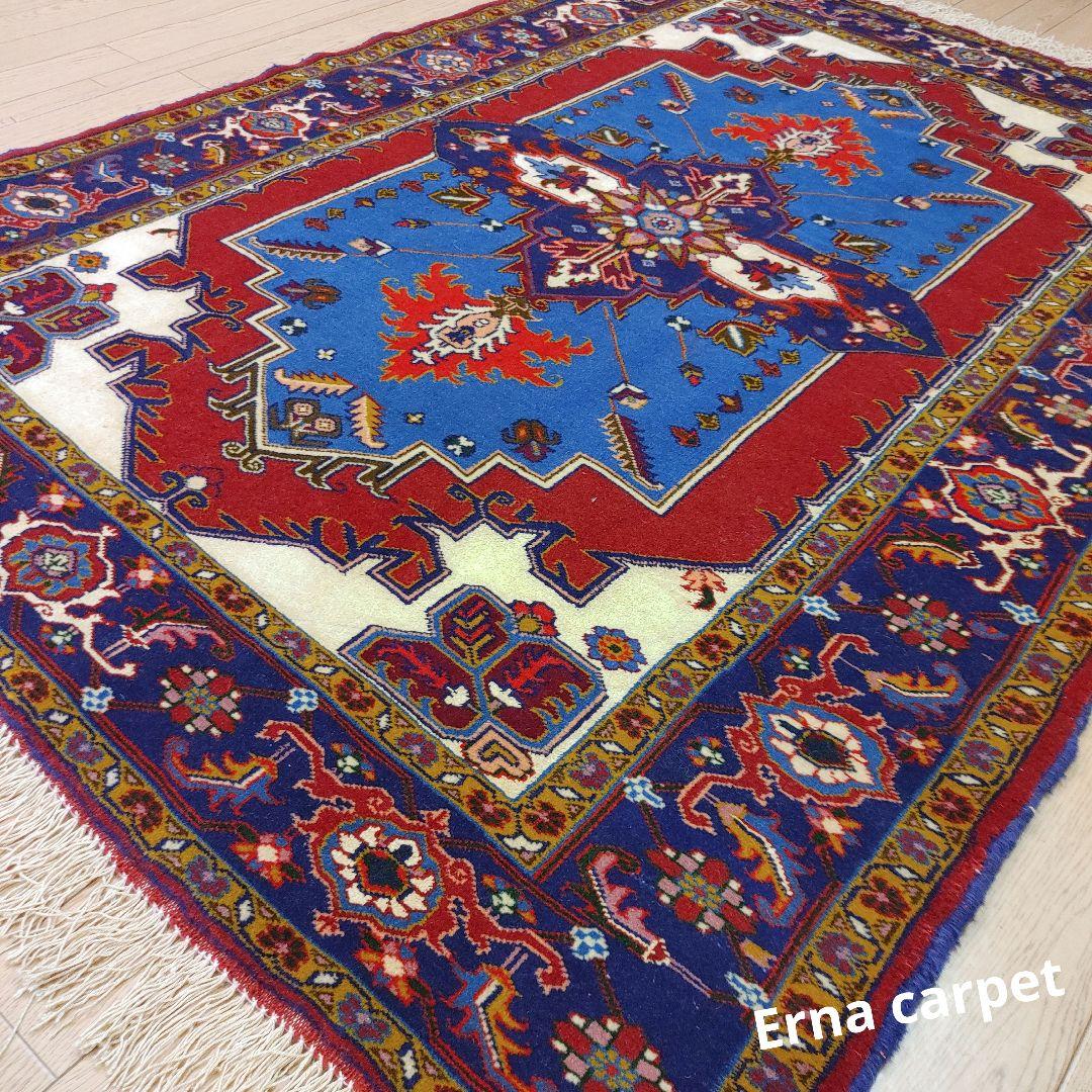 ペルシャ絨毯 新品 160x114 手織り クルド・ グーチャン産 persia