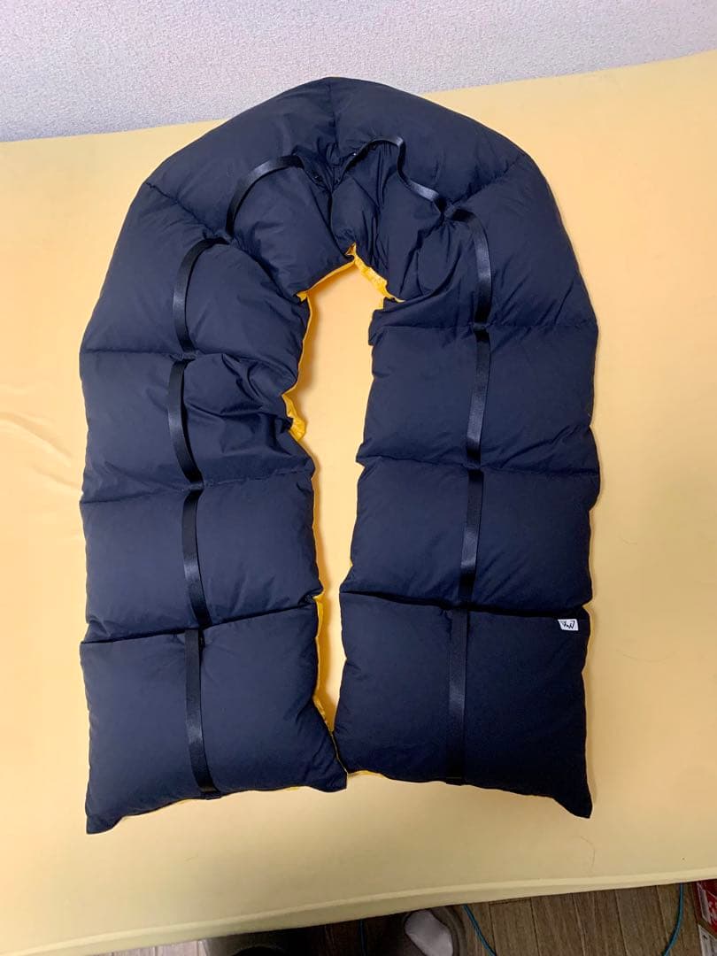 COMFY OUTDOOR GARMENT ダウン マフラー ブラック CMF