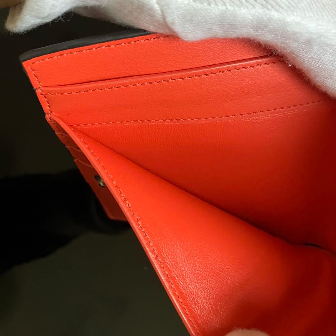 フェンディ　ピーカブー　FENDI JP PEEKABOO WALLET レッド
