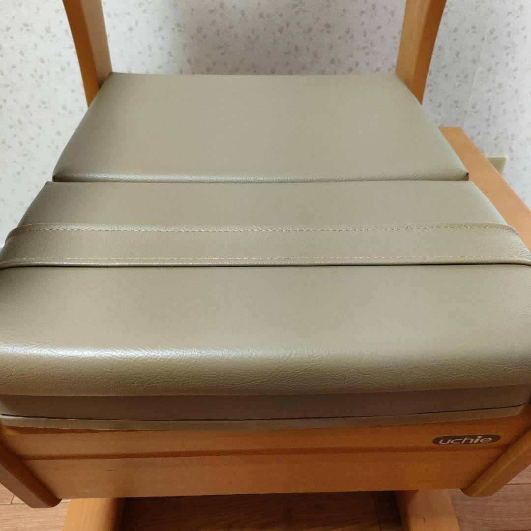 売約済み　uchie/介護用 家具調ポータブルトイレ／(美品) 送料込み