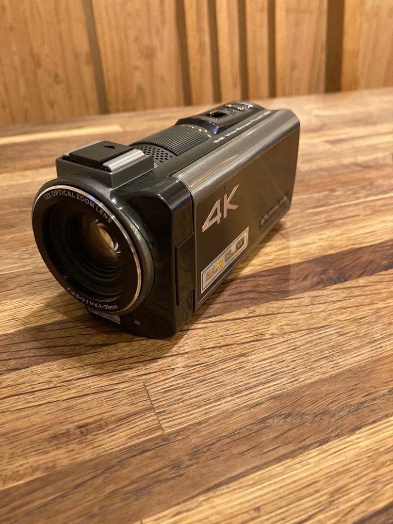 e*s様 KEIYO AN-S101 4Kビデオカメラ 12倍光学ズーム