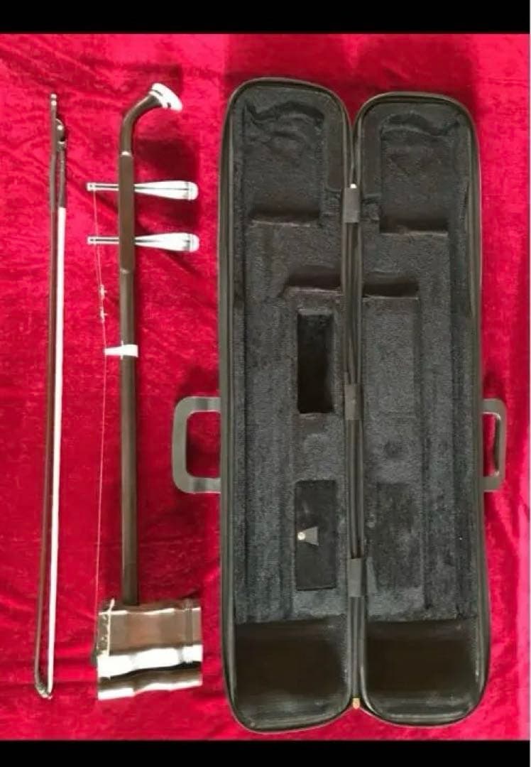 上級黒檀　二胡　古月琴坊