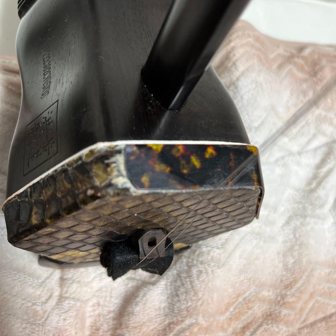 上級黒檀　二胡　古月琴坊