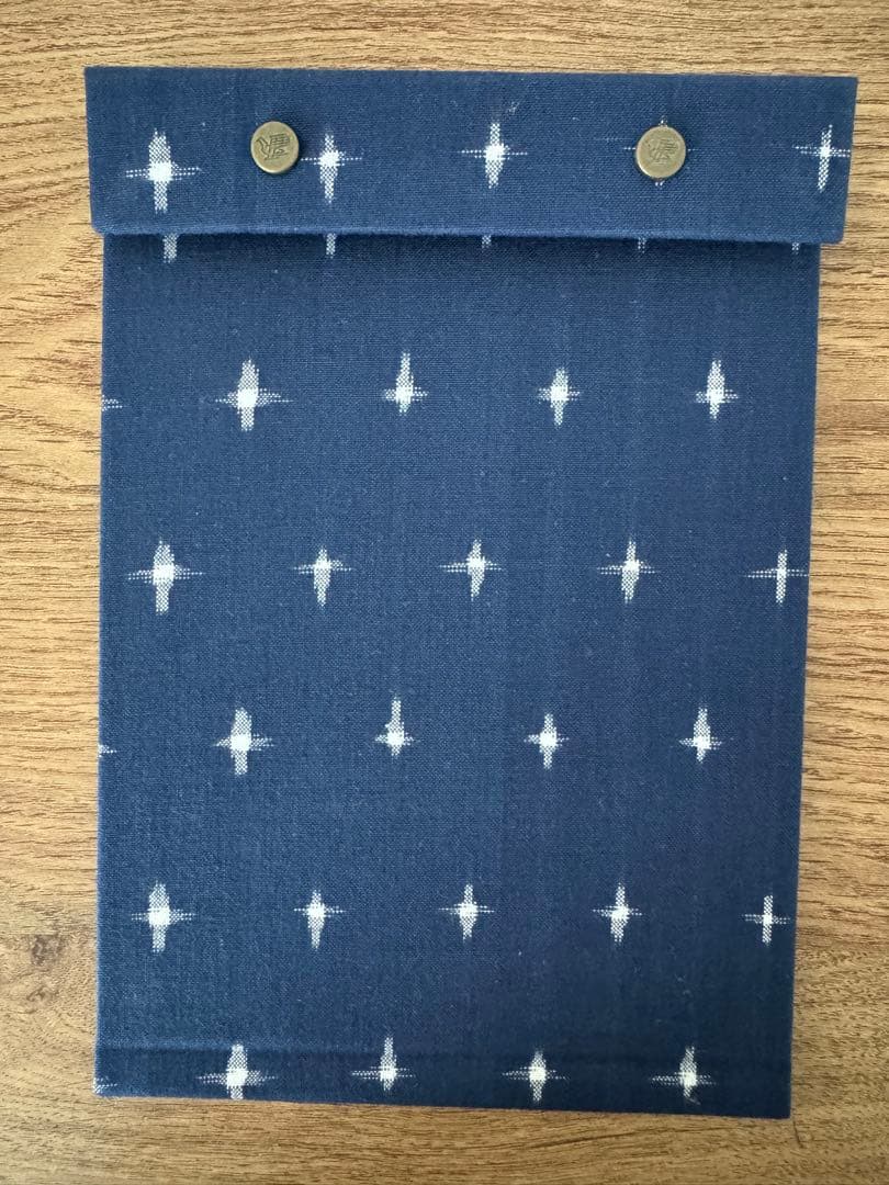 ポスタルコ スナップパッド 久留米絣 A5