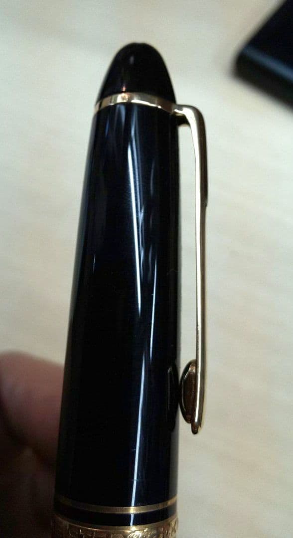 ジャンク品 軸折れ MONTBLANC 14k マイスターシュテュック 万年筆