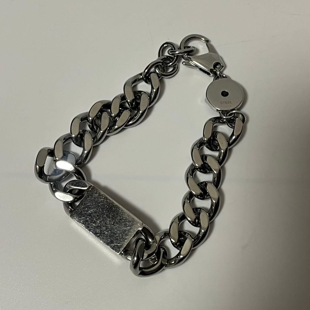 ✨未使用級✨️ DIESEL ディーゼル　ブレスレット　アクセサリー　シルバー