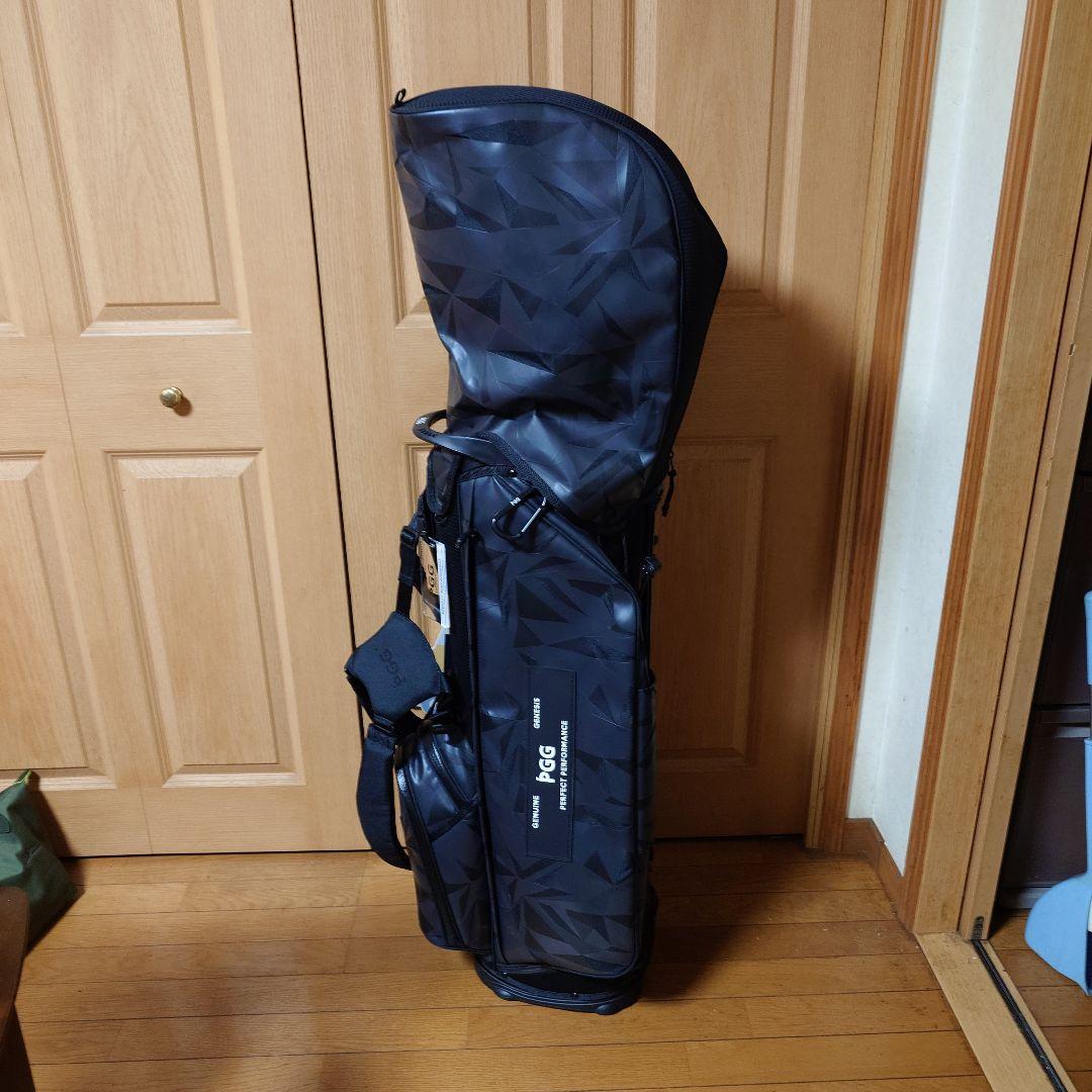PGC ゴルフバッグ ブラック 迷彩柄