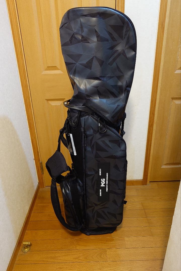 PGC ゴルフバッグ ブラック 迷彩柄