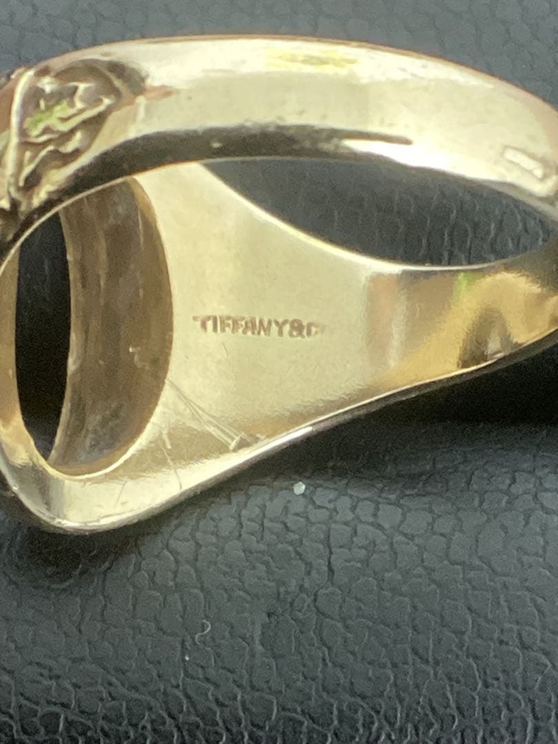 TIFFANYカレッジリング14Kビンテージ1925年製　サイズ12号程度