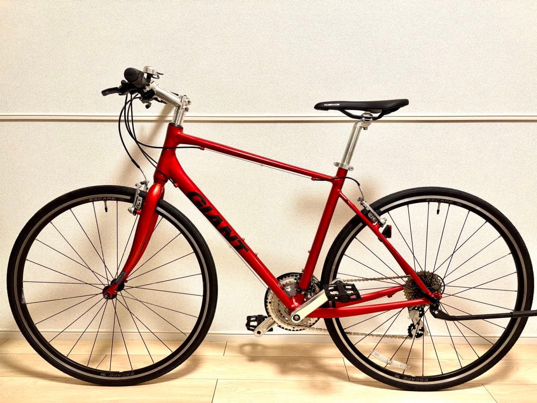 ☆美品2020 Giant ジャイアント エスケープR3 赤メタ