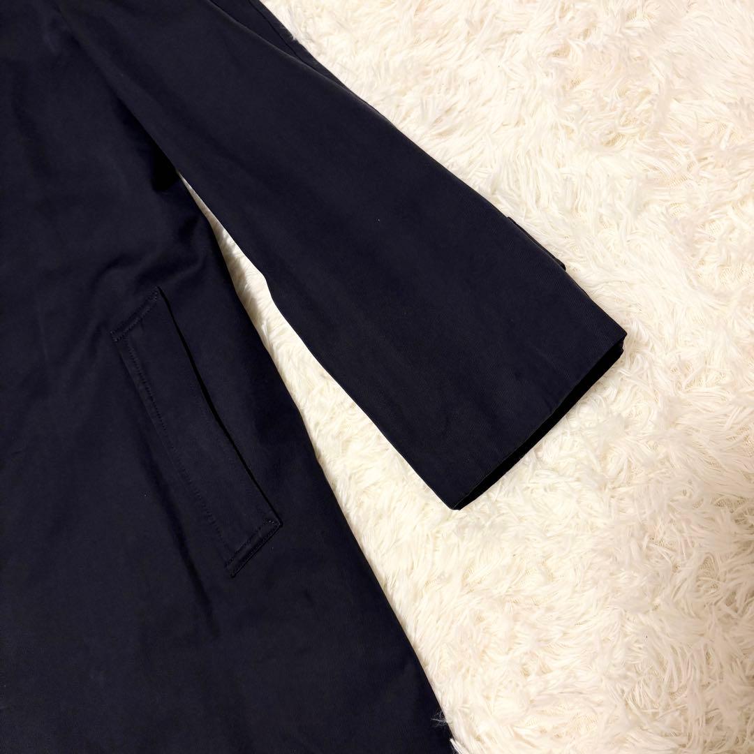 【美品✨】ブルックスブラザーズ 比翼ステンカラーコート 38ファスナー式ライナー