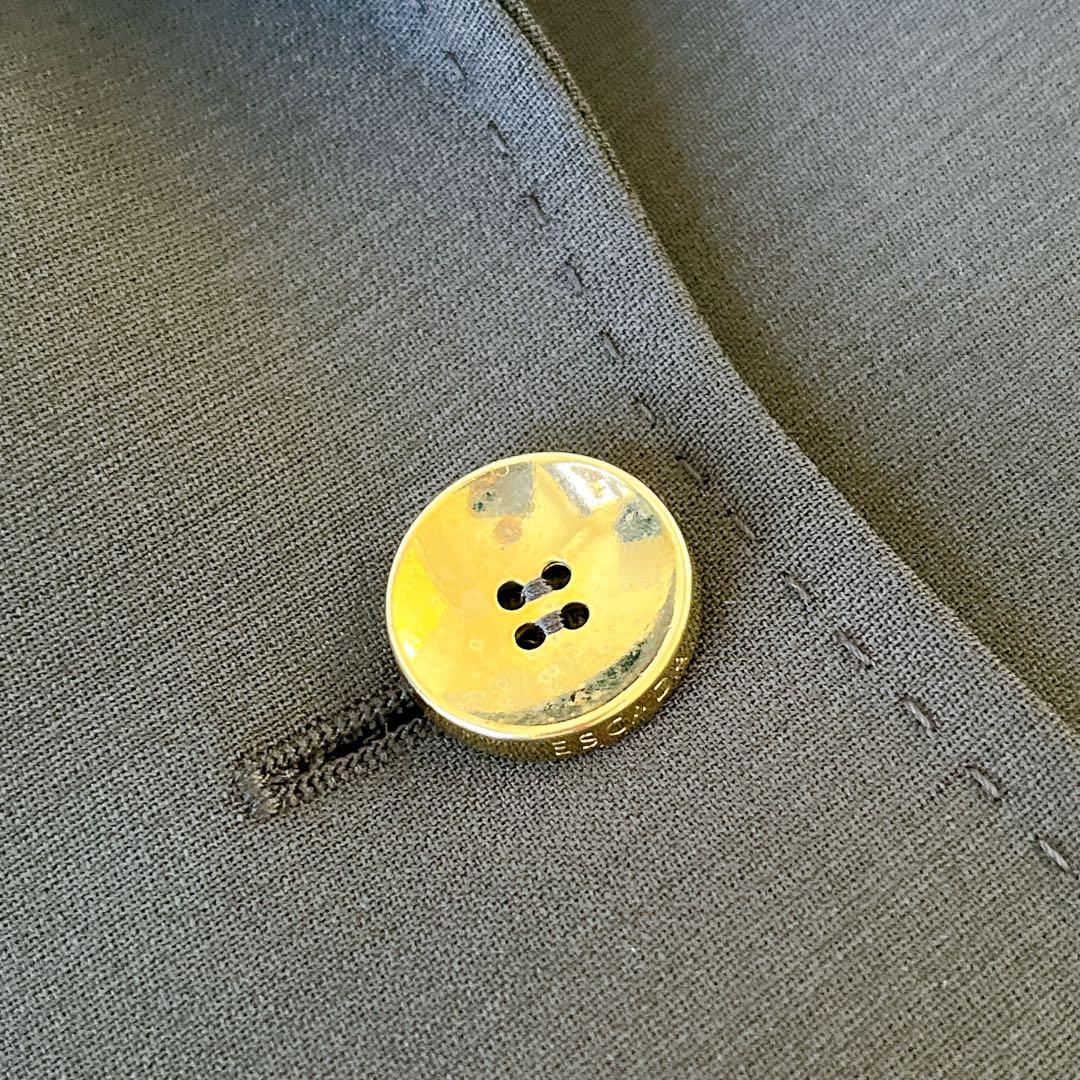 極美品★ESCADA★ジャケット×パンツセットアップ スーツ ネイビーサイズ40