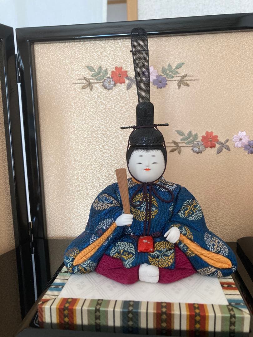 雛人形セット 原孝洲作　木目込み人形