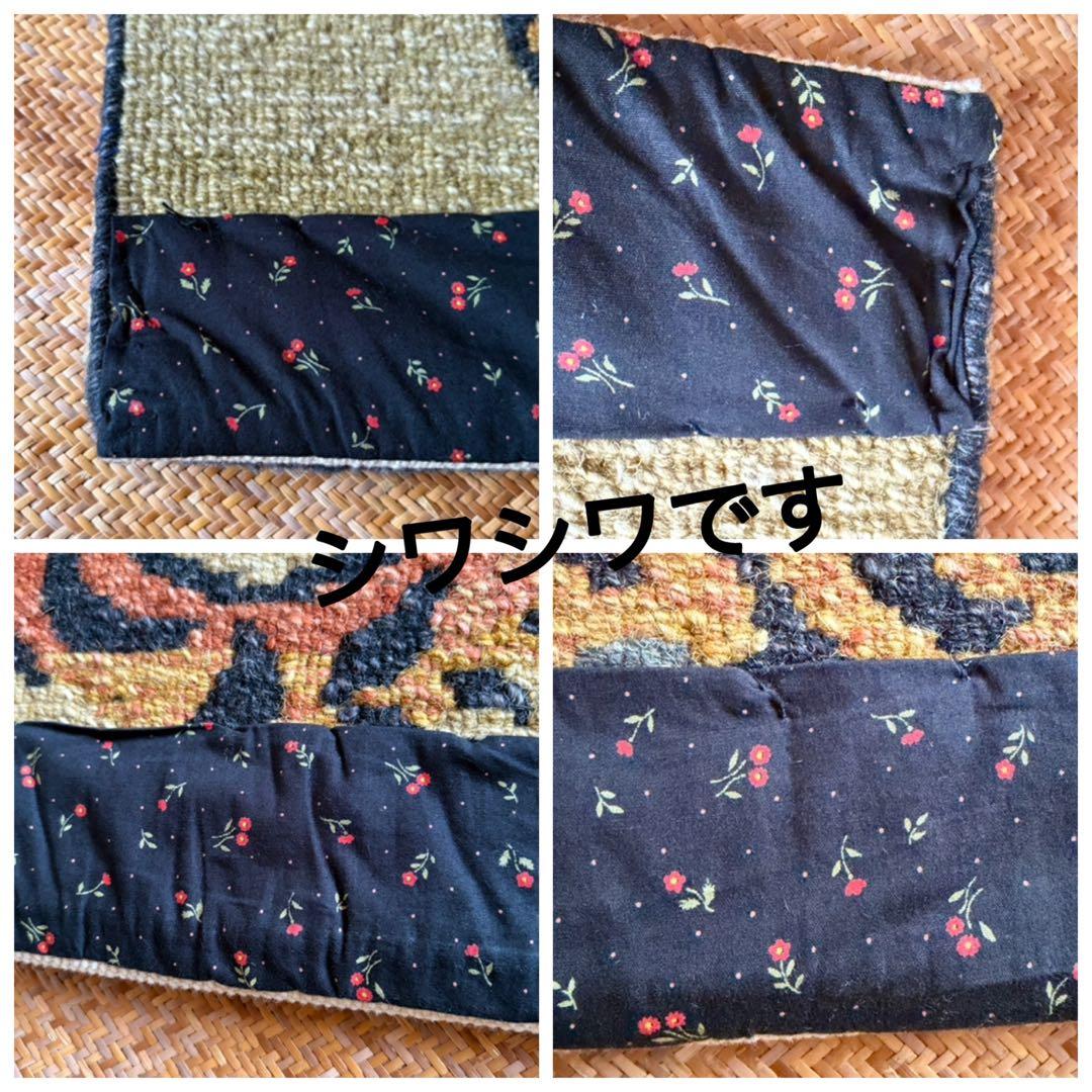 チベタンラグ　タイガーラグ　一畳よりひとまわり小さいです