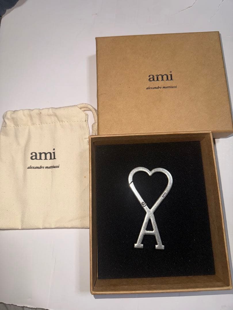 アミパリス　キーリング　カラビナ