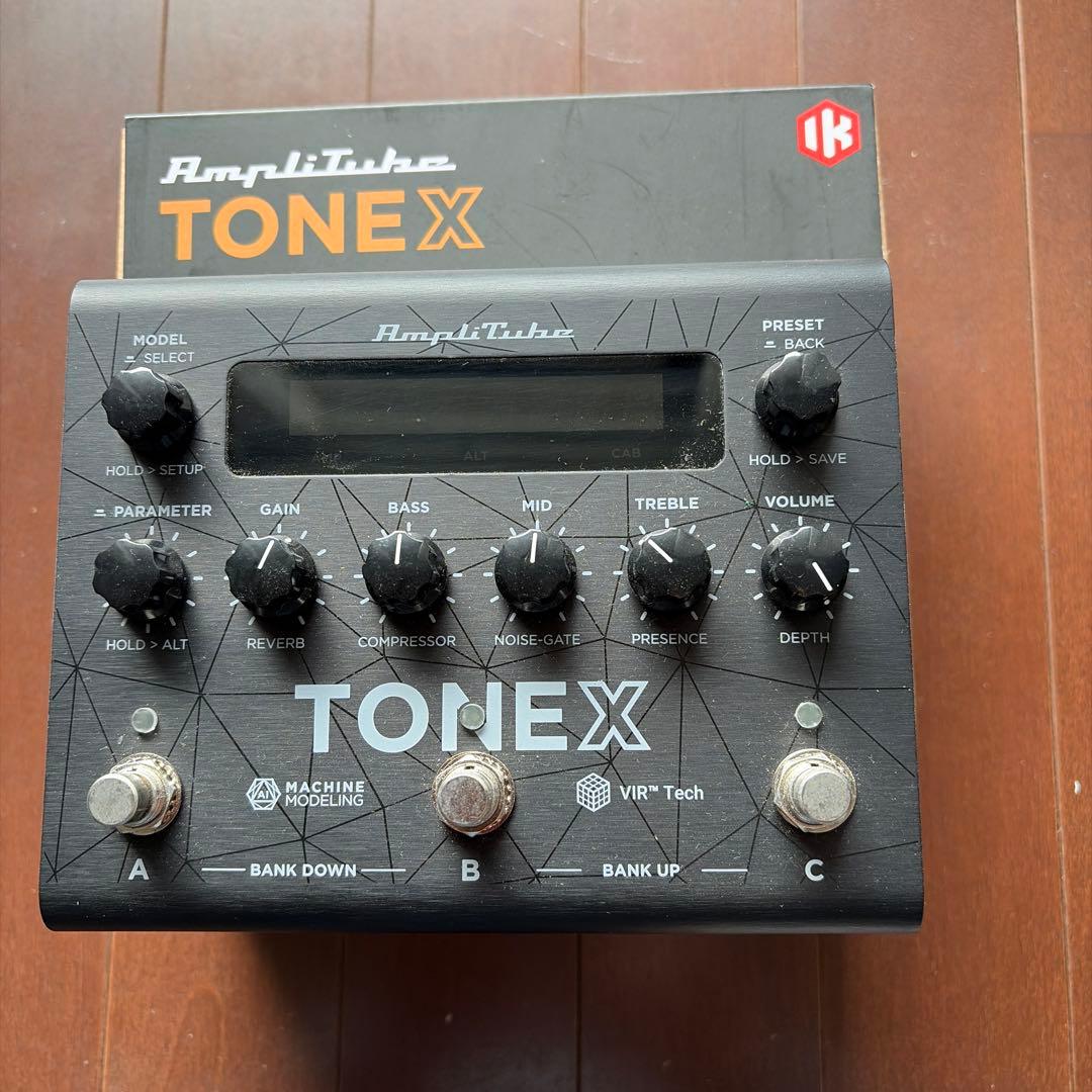 AmpliTube TONEX 未登録