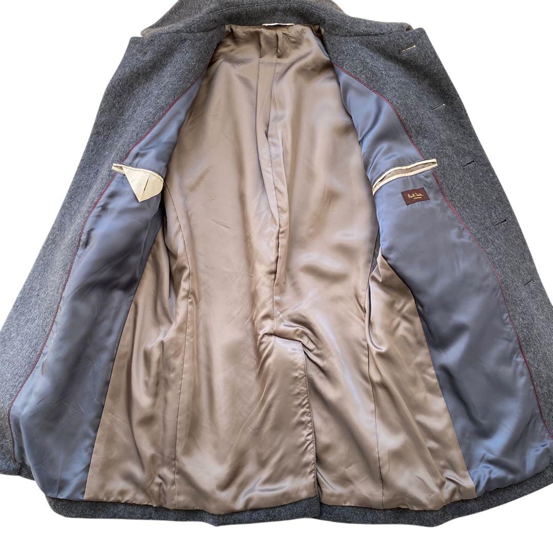 PAUL SMITH コレクション【極美品】カシミア混 ステンカラーコート M