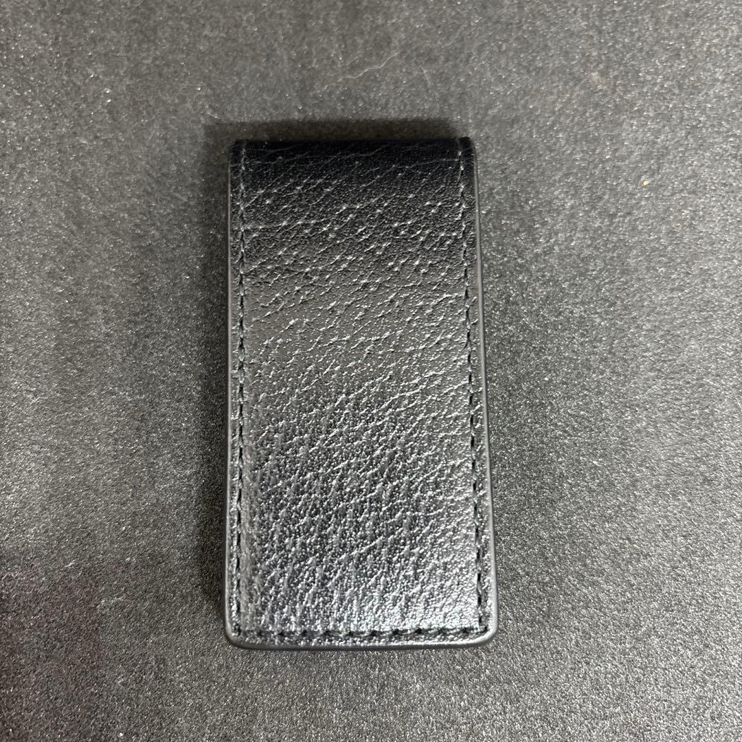 GUCCI アニマリエ ビー レザー マネークリップ 522914