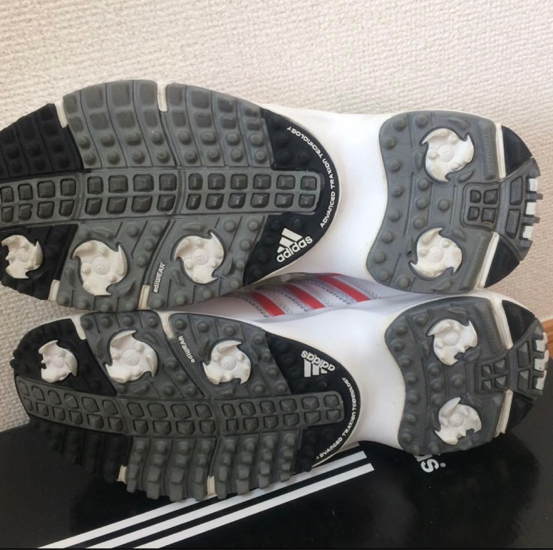 新品同様★アディダスゴルフシューズ★レディース★23cmセンチ