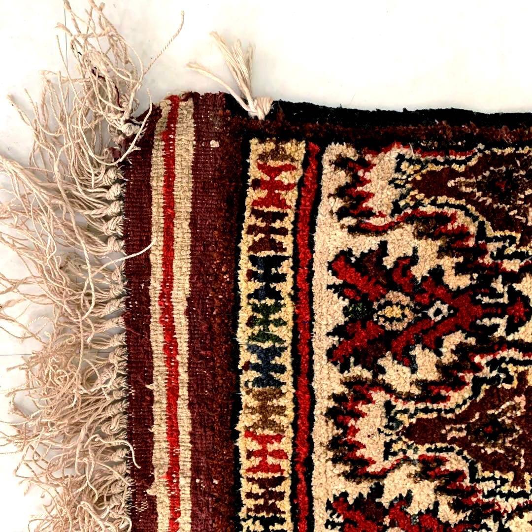 アフガニスタン絨毯　レア柄　手織り　ペルシャ　パキスタン