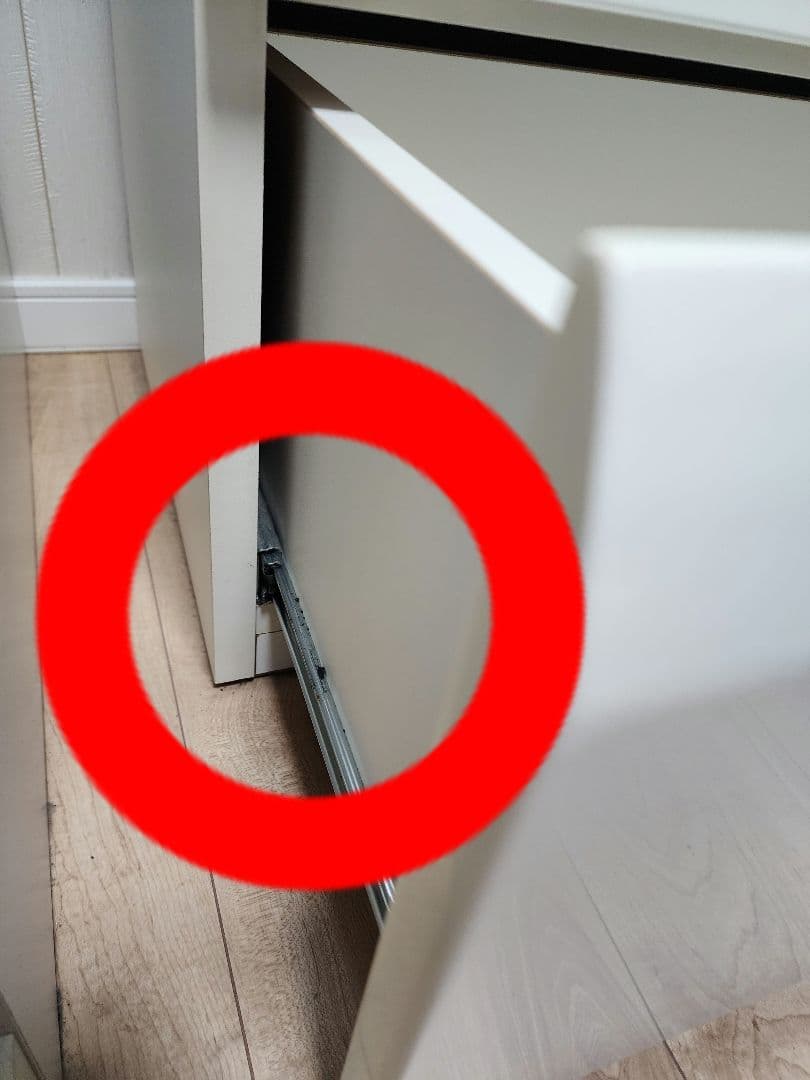 ニトリ ホワイトハイチェスト