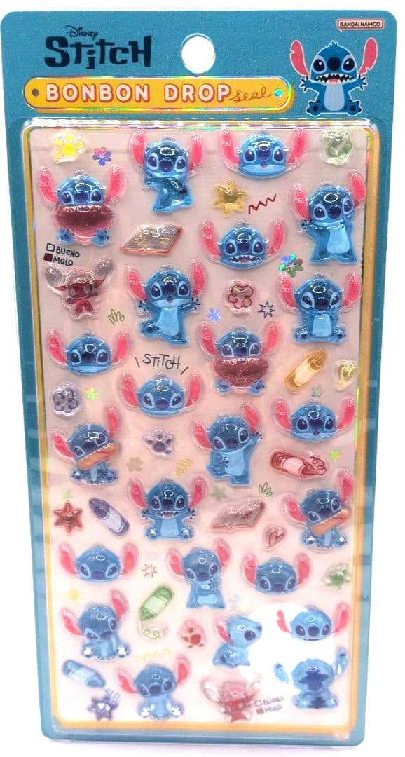 ☆国内正規品☆ディズニーキャラクターボンボンドロップシール／7点セット