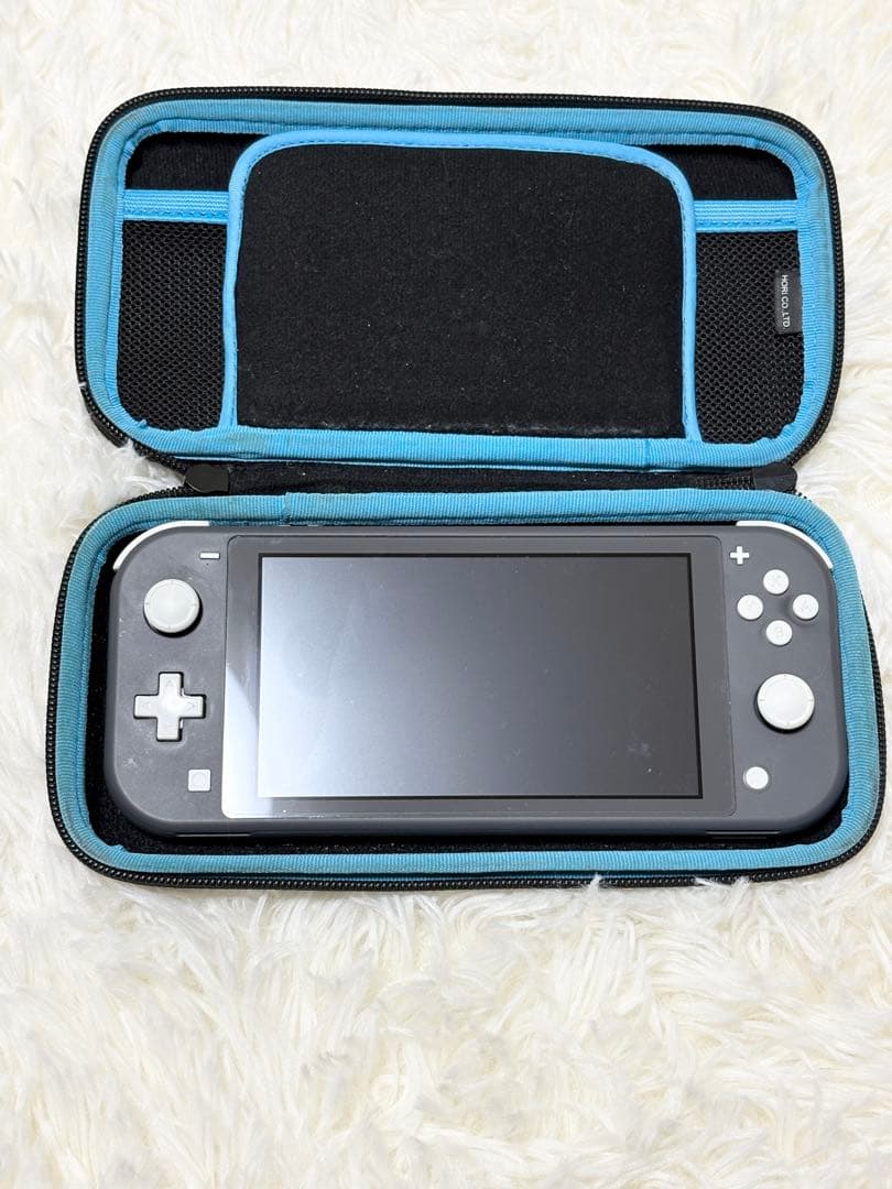 Nintendo Switch Lite グレー 本体＋ケース付き 動作確認済み