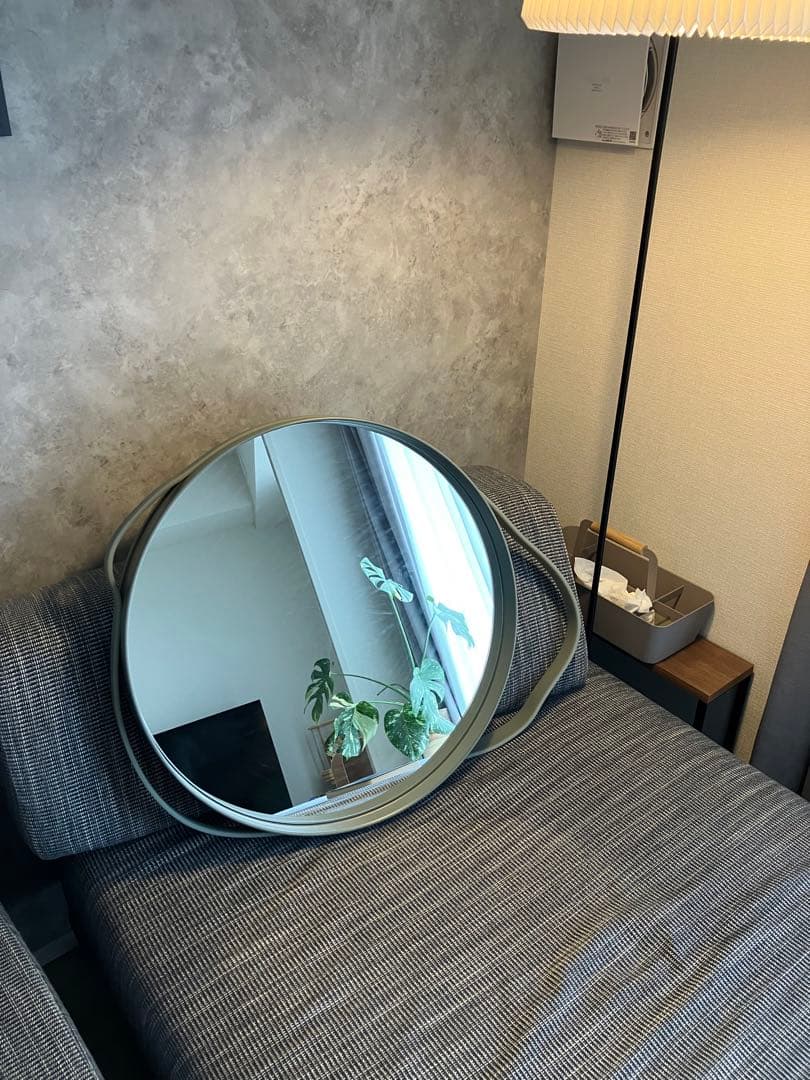 新品 HAY STRAP MIRROR Φ50 アーミーグリーン