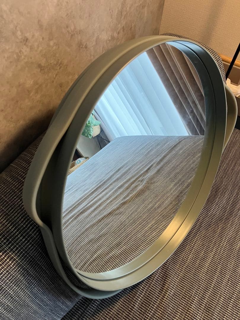 新品 HAY STRAP MIRROR Φ50 アーミーグリーン