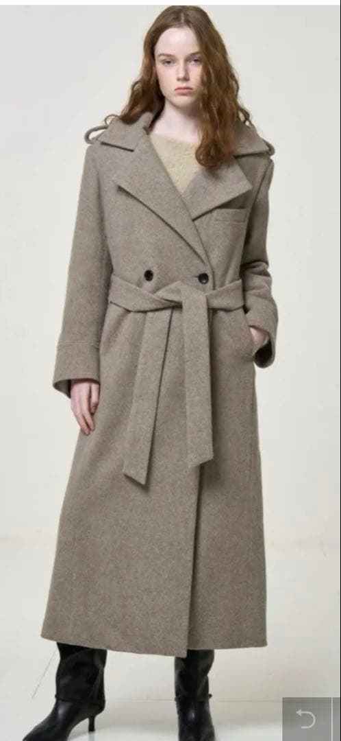 完売品 thetoe 新品未使用ロングコート