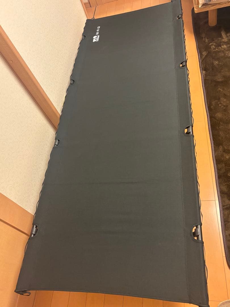 WAQ ワイド仕様のコット、インフレーターマット、ピロー、オーガナイザーの4点