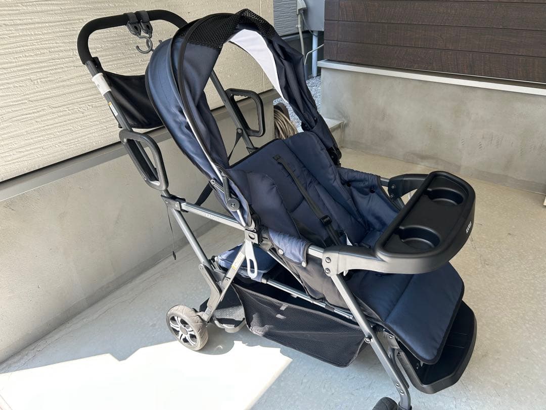 KATOJI 2人でゴー ベビーカー