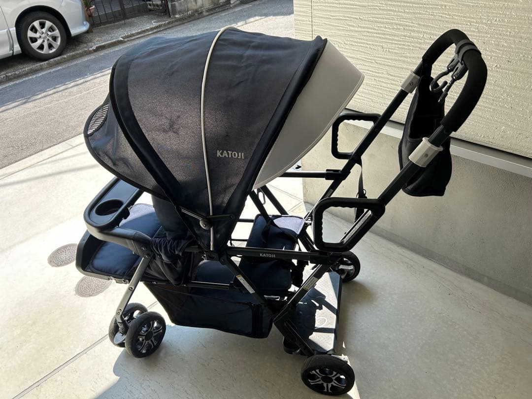 KATOJI 2人でゴー ベビーカー